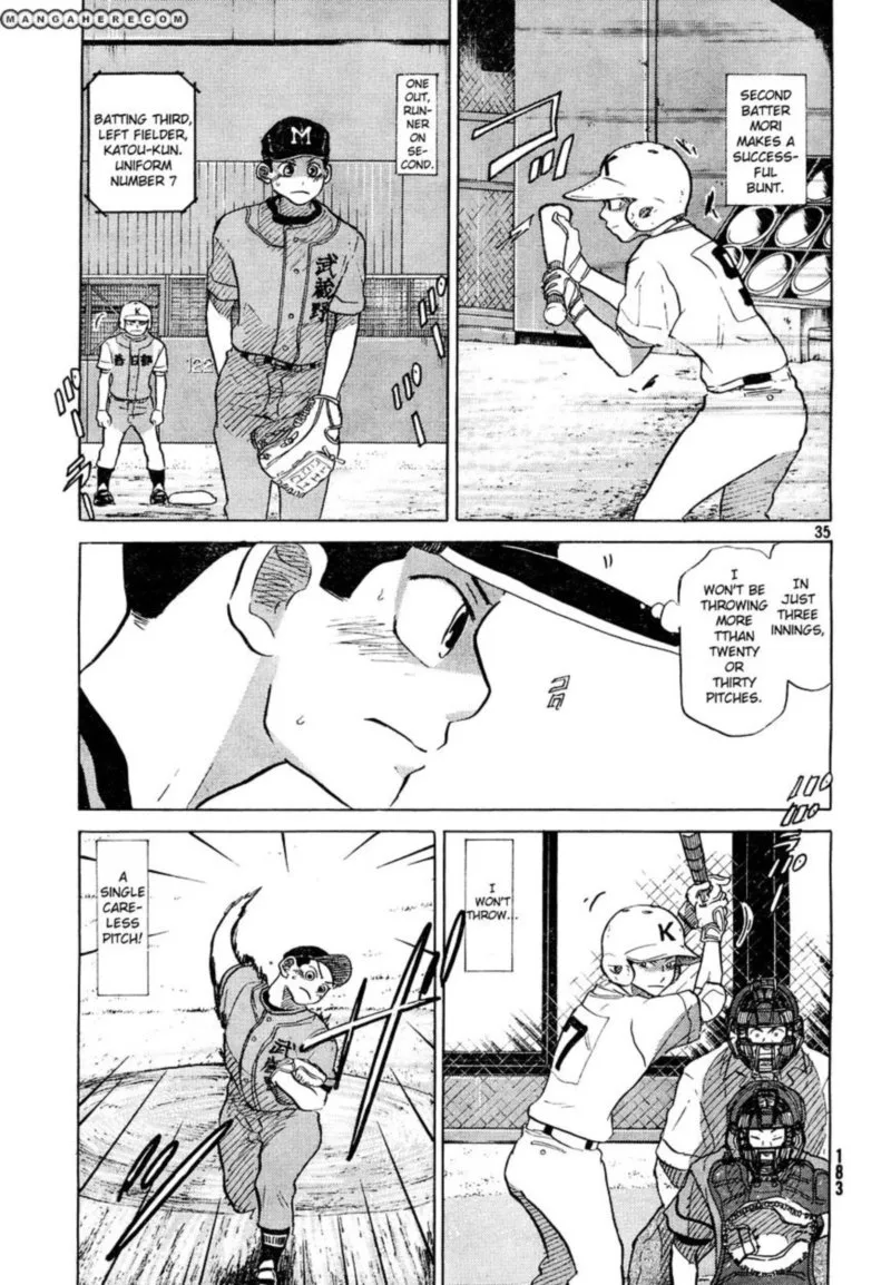 Ookiku Furikabutte Chapter 60 page 35