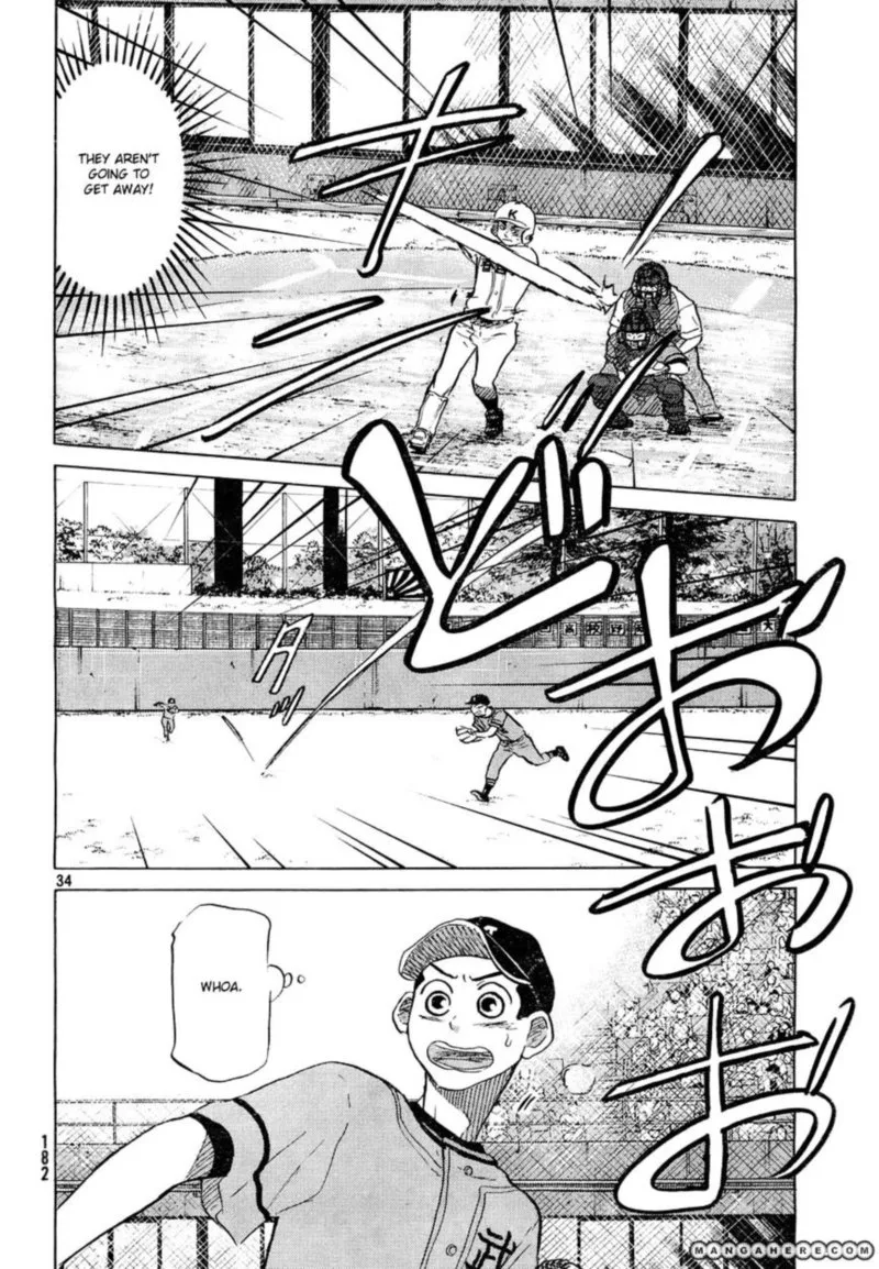 Ookiku Furikabutte Chapter 60 page 34