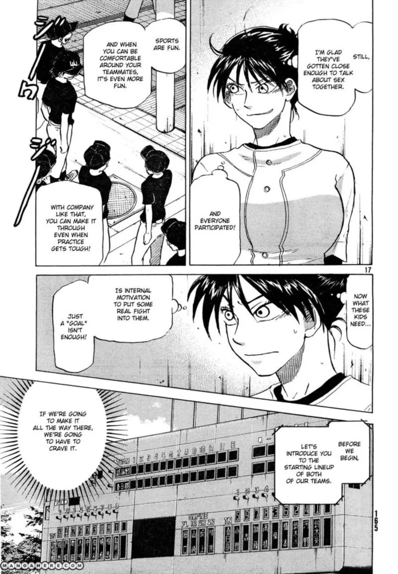 Ookiku Furikabutte Chapter 60 page 17