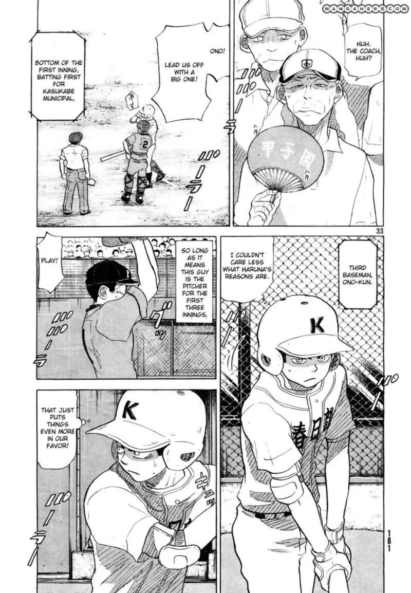 Ookiku Furikabutte Chapter 60 page 33