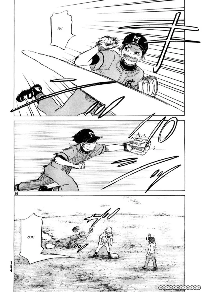 Ookiku Furikabutte Chapter 60 page 36