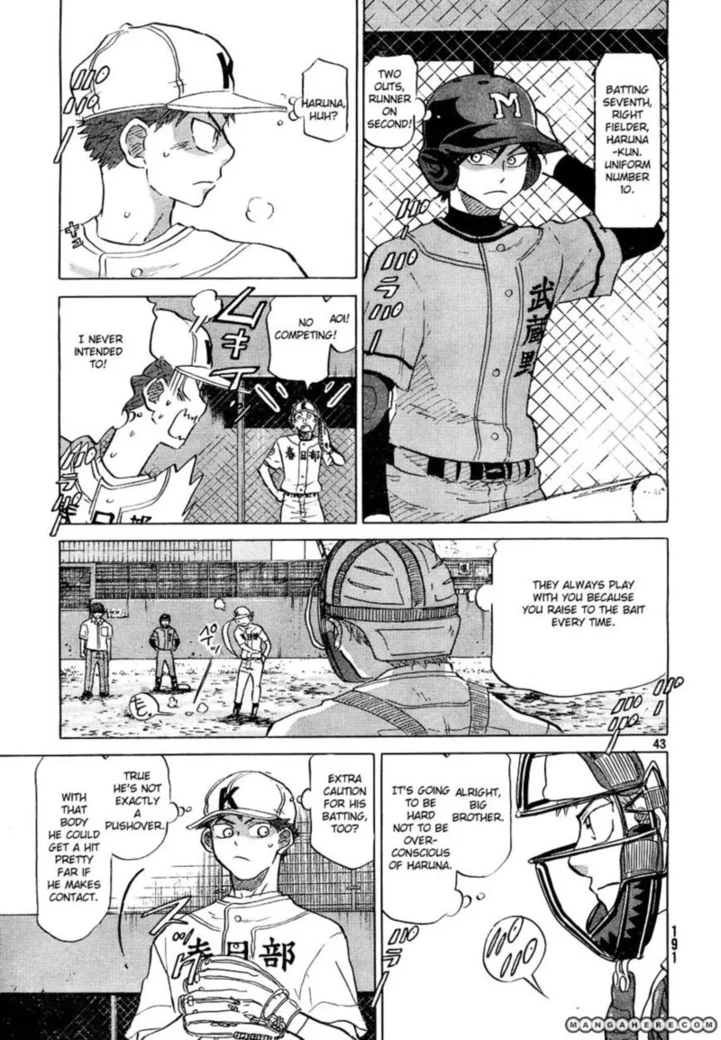 Ookiku Furikabutte Chapter 60 page 43