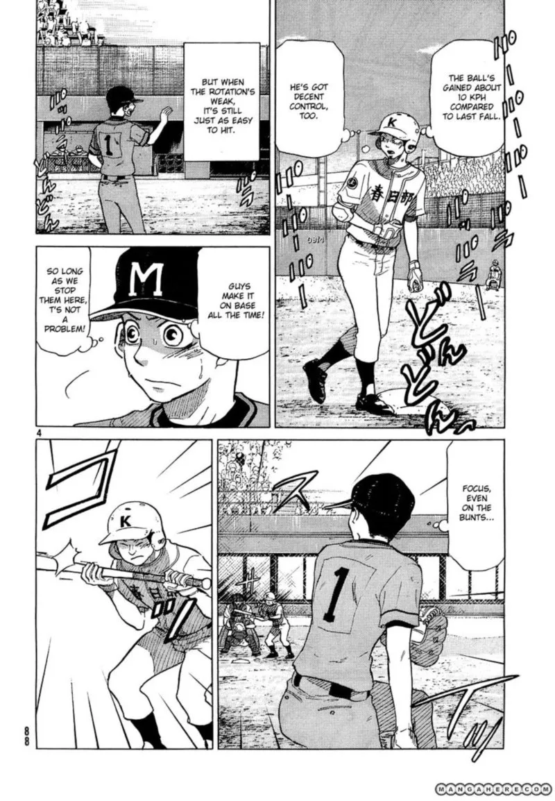 Ookiku Furikabutte Chapter 61 page 4