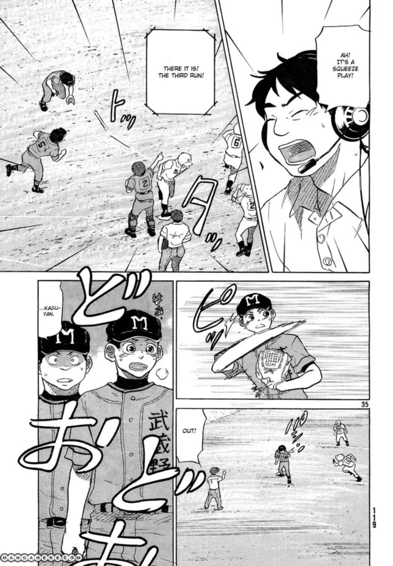 Ookiku Furikabutte Chapter 61 page 35