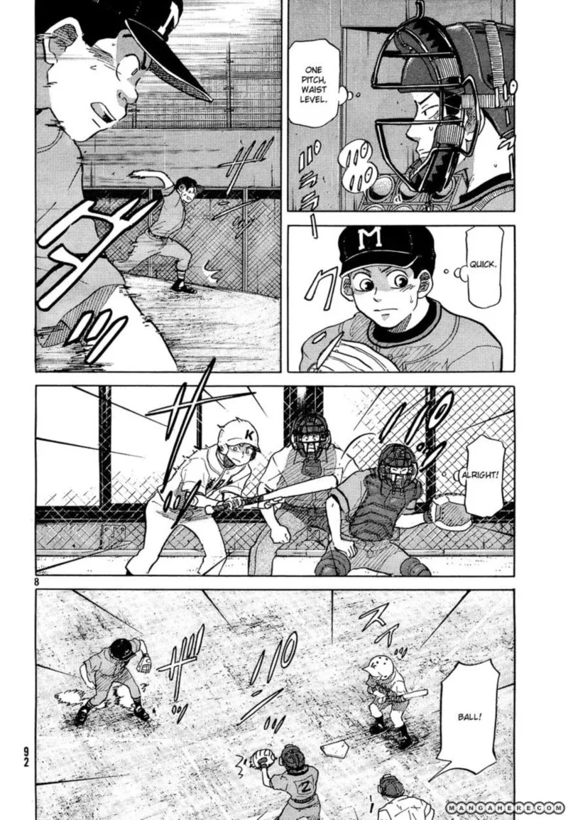 Ookiku Furikabutte Chapter 61 page 8