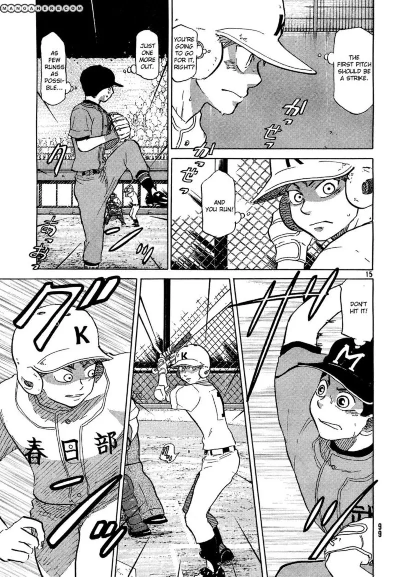 Ookiku Furikabutte Chapter 61 page 15