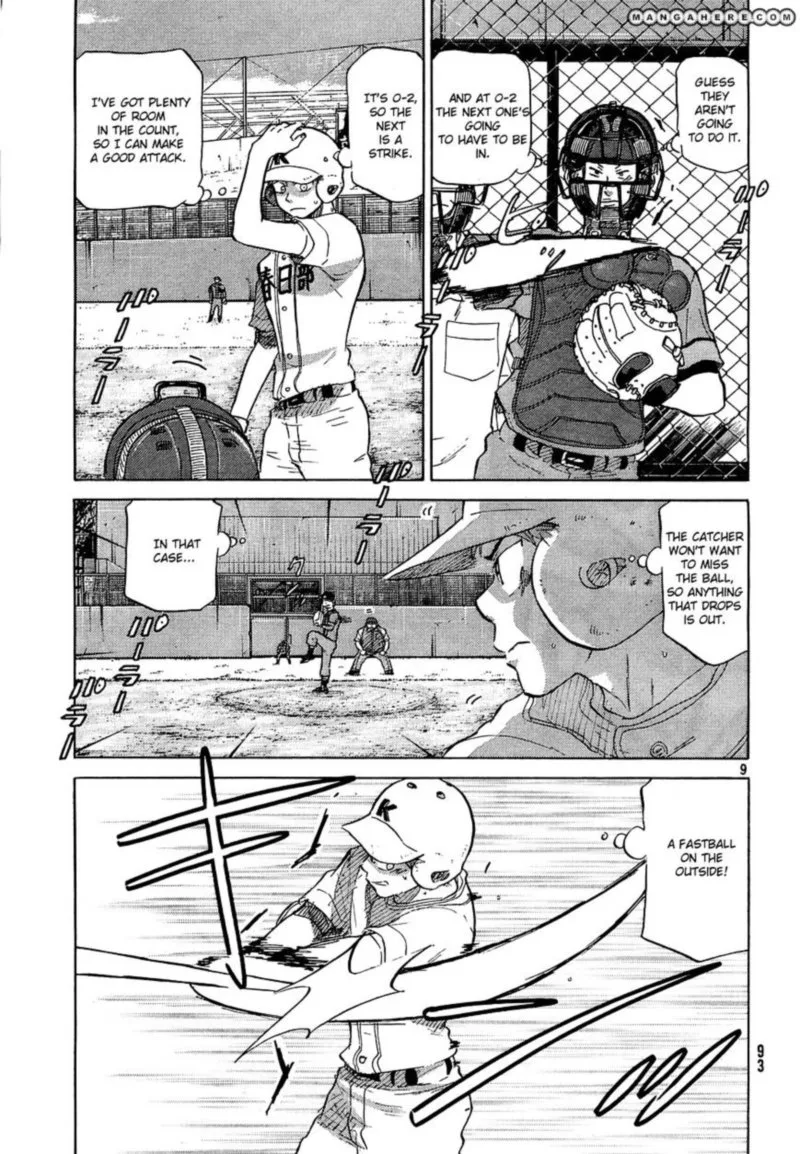 Ookiku Furikabutte Chapter 61 page 9