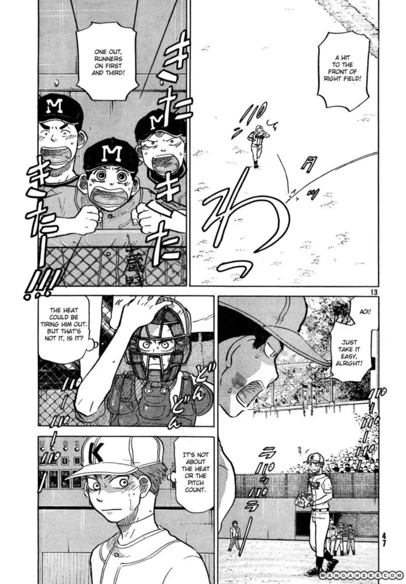 Ookiku Furikabutte Chapter 63 page 13