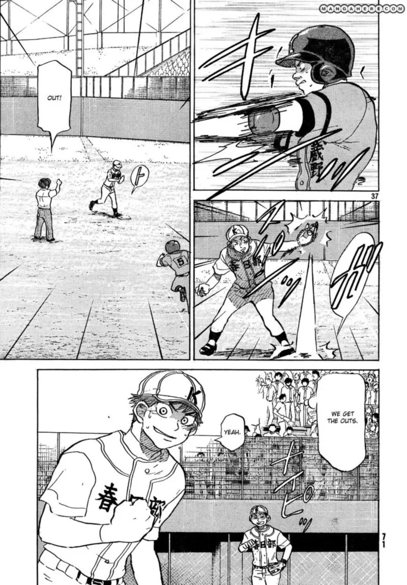 Ookiku Furikabutte Chapter 63 page 37