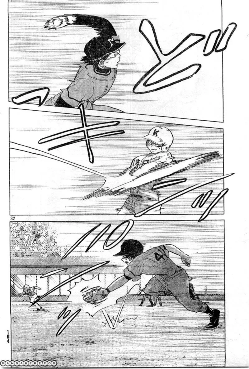 Ookiku Furikabutte Chapter 65 page 32