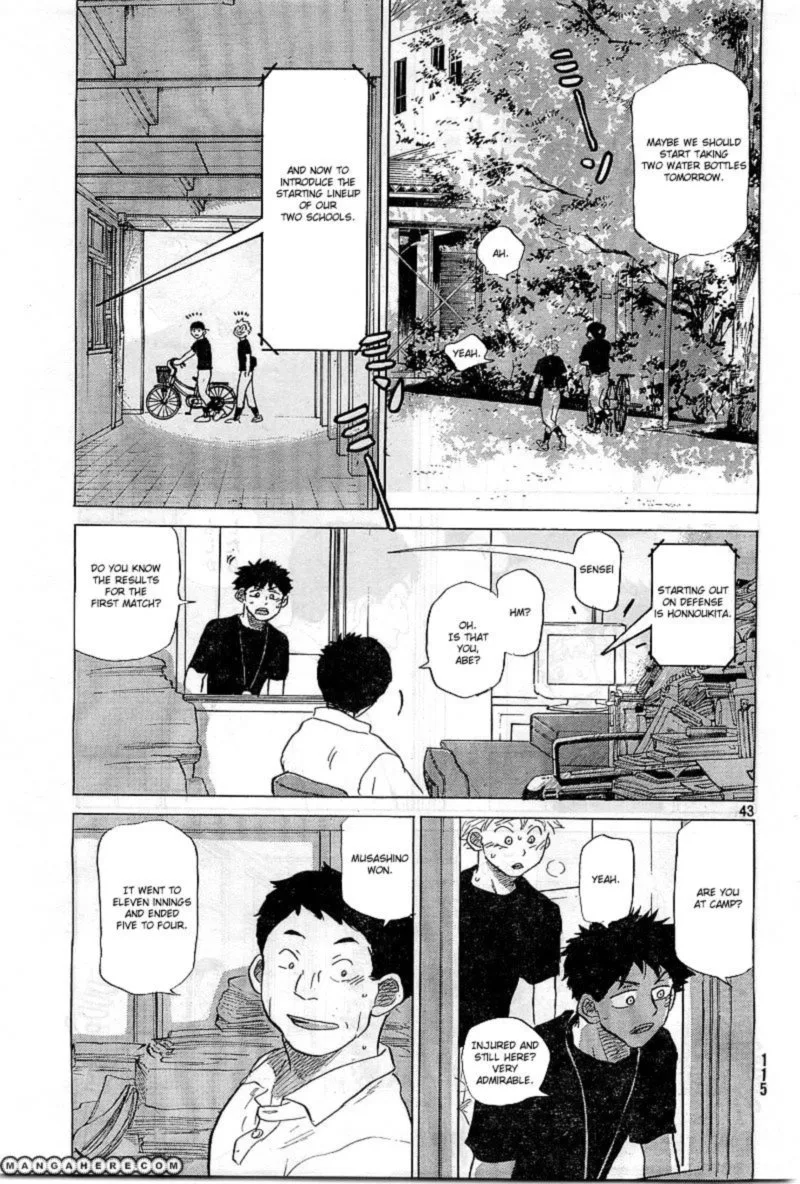 Ookiku Furikabutte Chapter 65 page 43