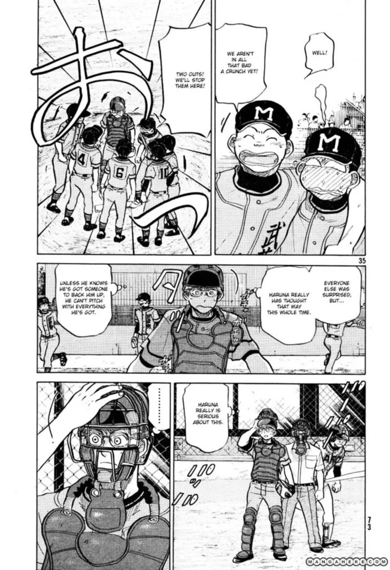 Ookiku Furikabutte Chapter 71 page 35