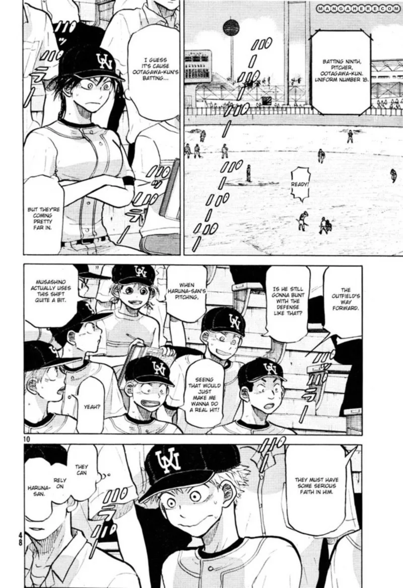 Ookiku Furikabutte Chapter 71 page 10