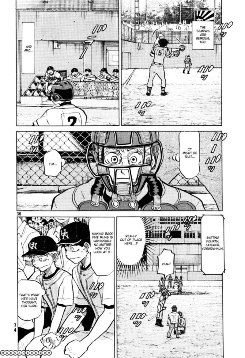 Ookiku Furikabutte Chapter 71 page 36