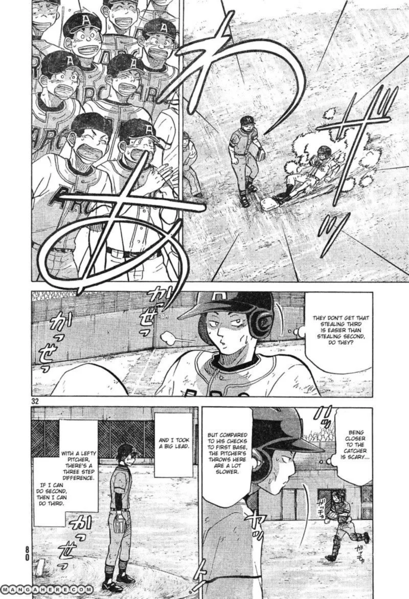 Ookiku Furikabutte Chapter 73 page 32