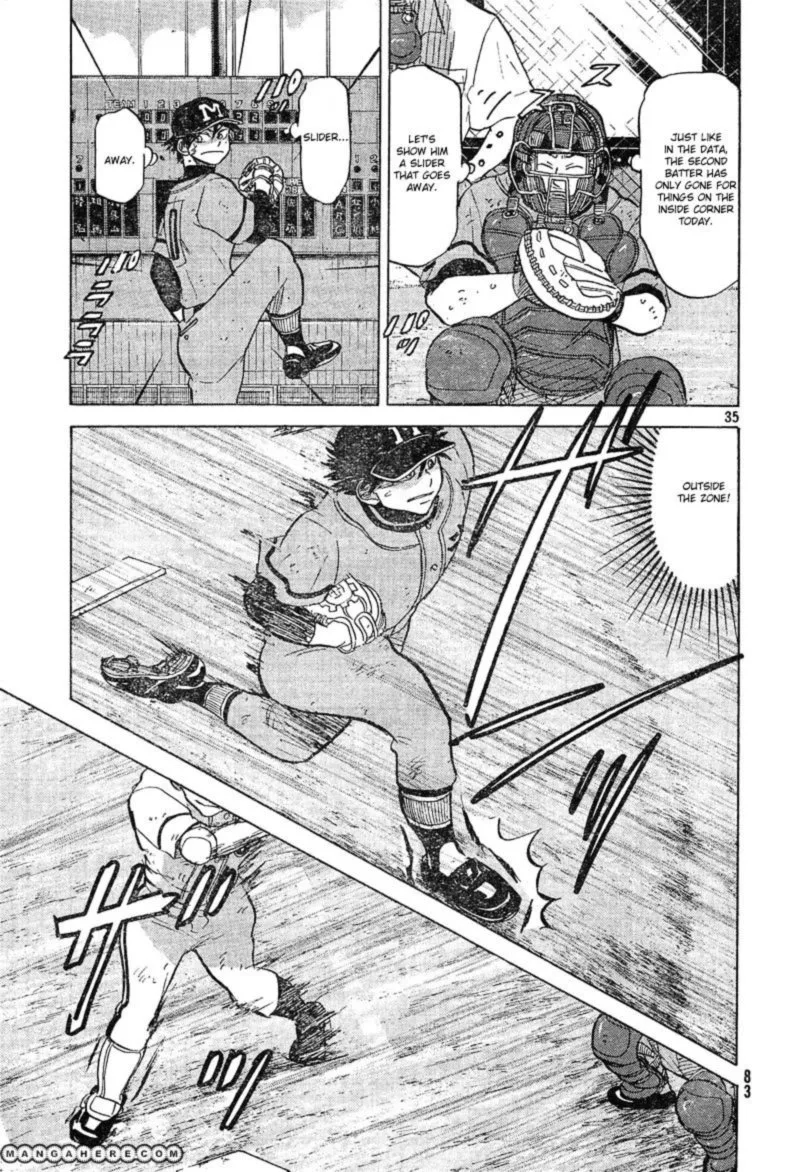 Ookiku Furikabutte Chapter 73 page 35