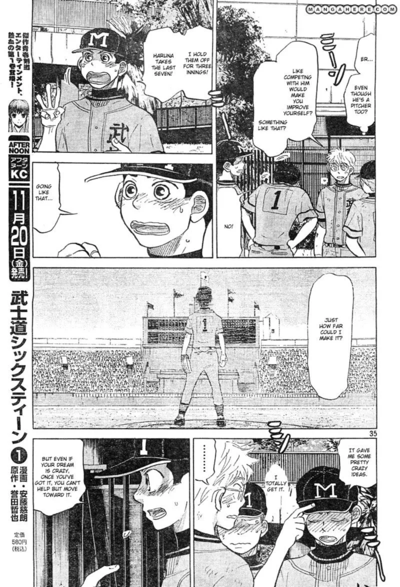Ookiku Furikabutte Chapter 74 page 35