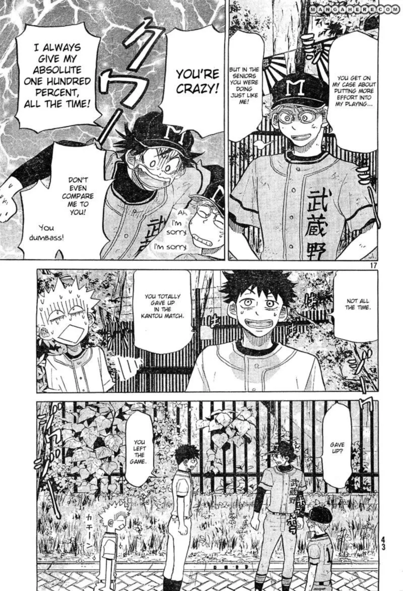 Ookiku Furikabutte Chapter 74 page 17