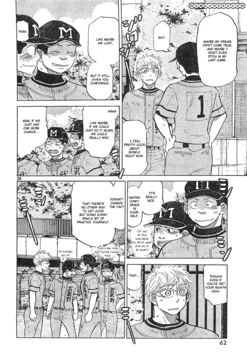 Ookiku Furikabutte Chapter 74 page 36