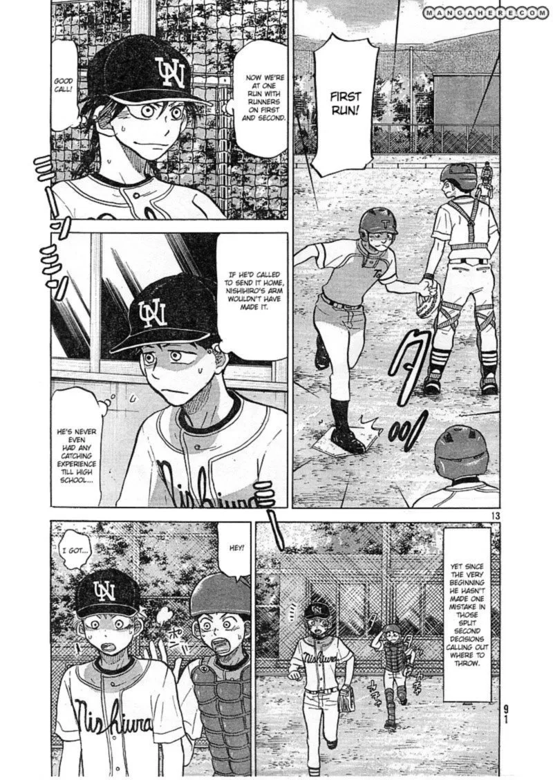 Ookiku Furikabutte Chapter 81 page 13