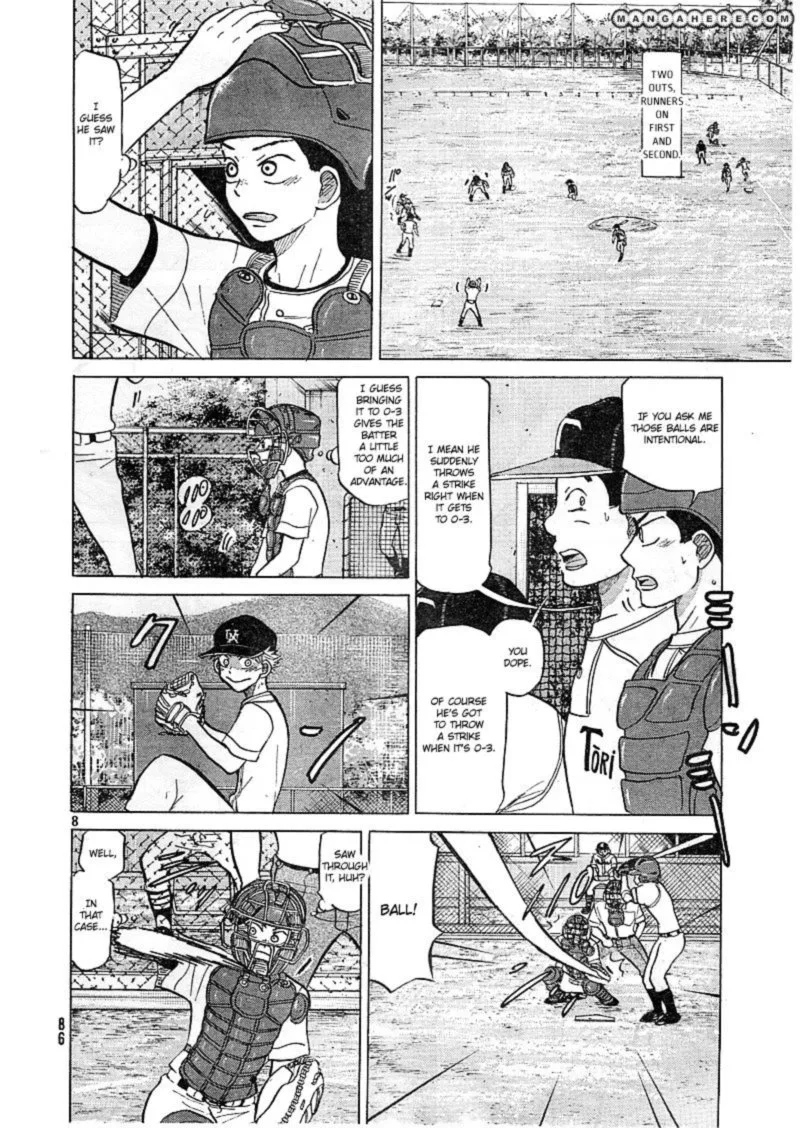 Ookiku Furikabutte Chapter 81 page 8
