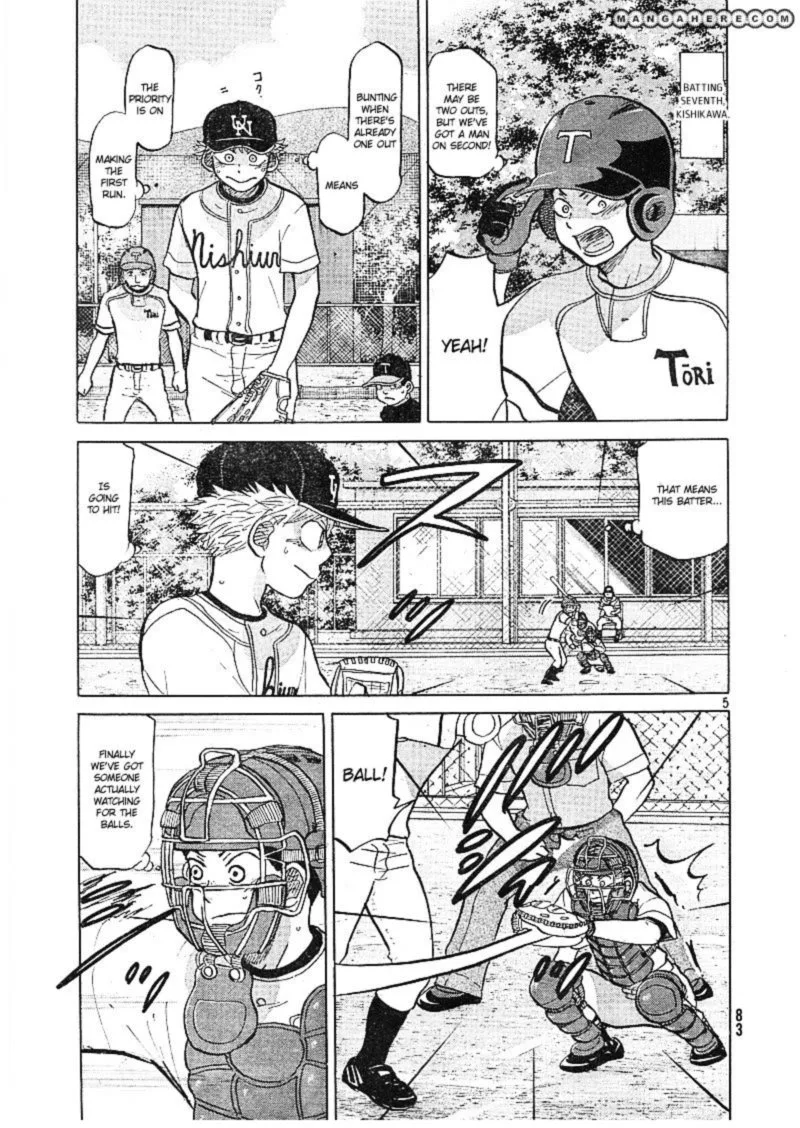 Ookiku Furikabutte Chapter 81 page 5