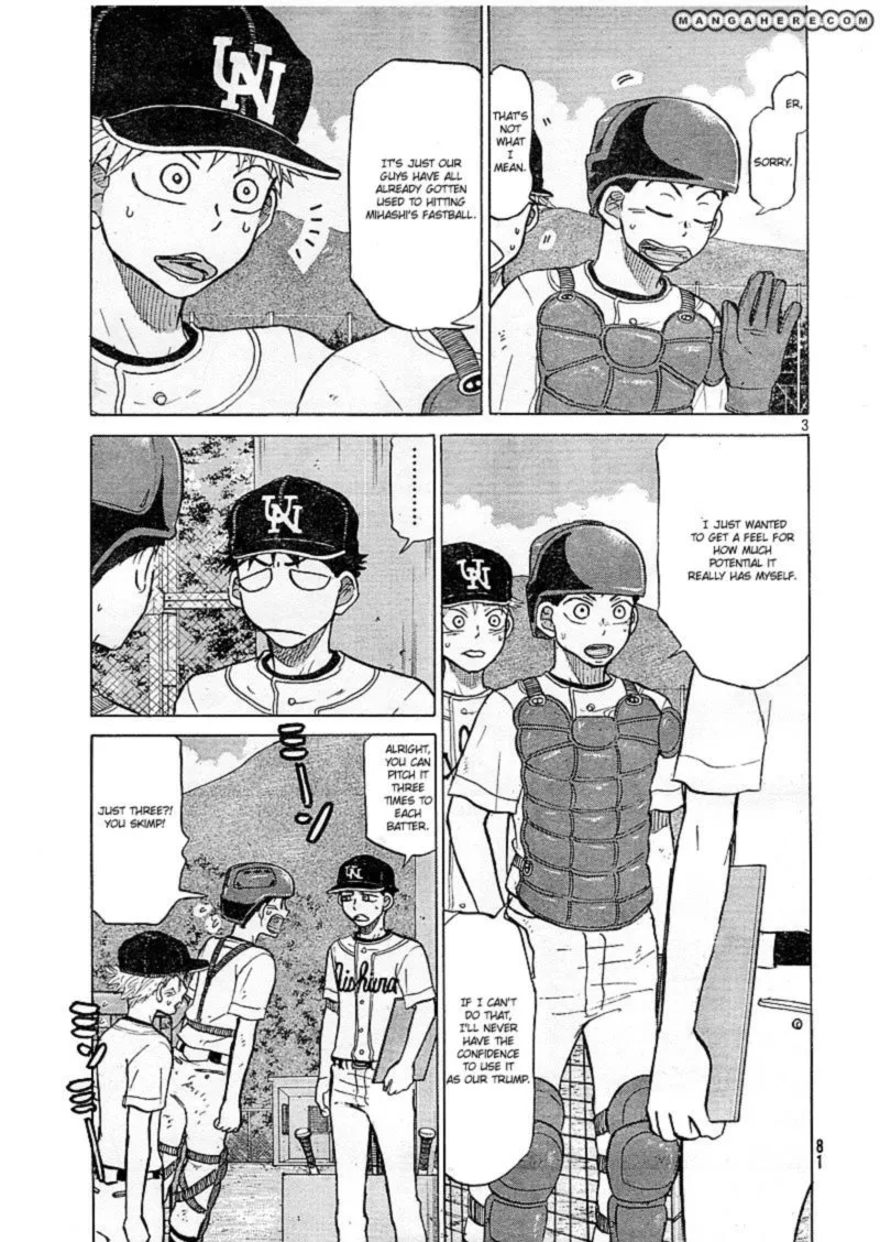 Ookiku Furikabutte Chapter 82 page 3