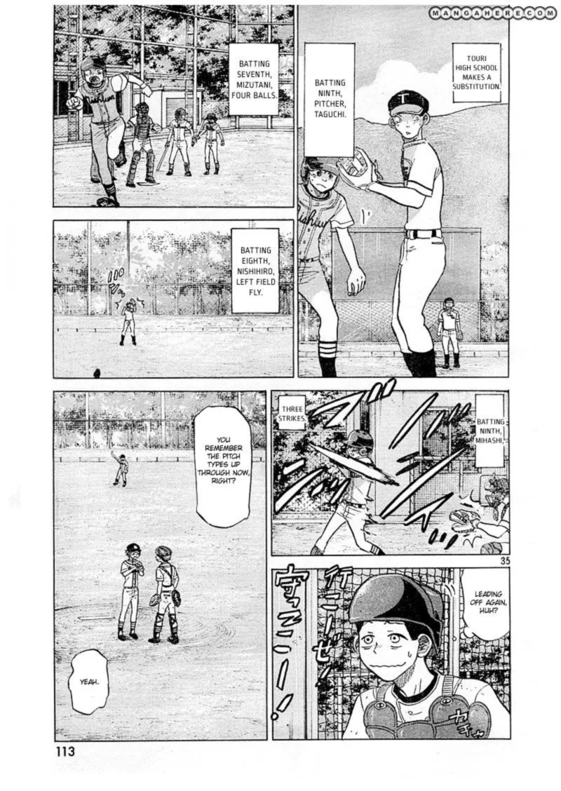 Ookiku Furikabutte Chapter 82 page 35