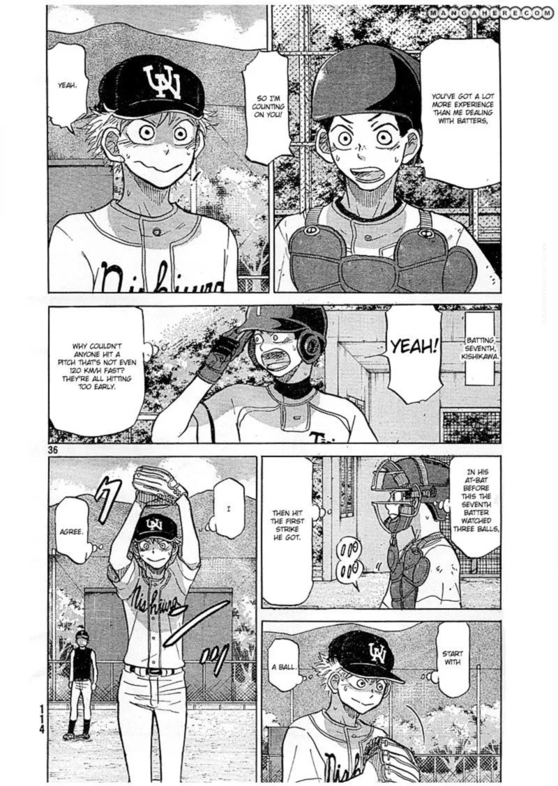 Ookiku Furikabutte Chapter 82 page 36
