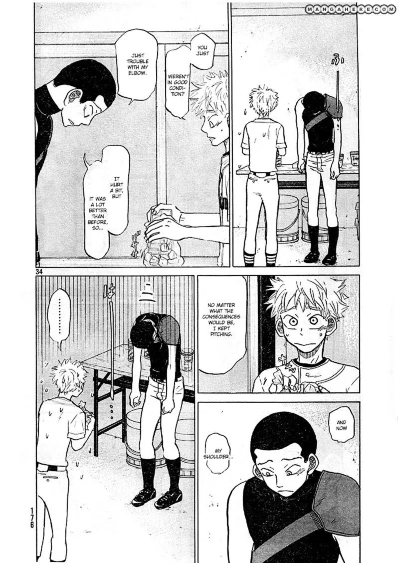 Ookiku Furikabutte Chapter 83 page 34