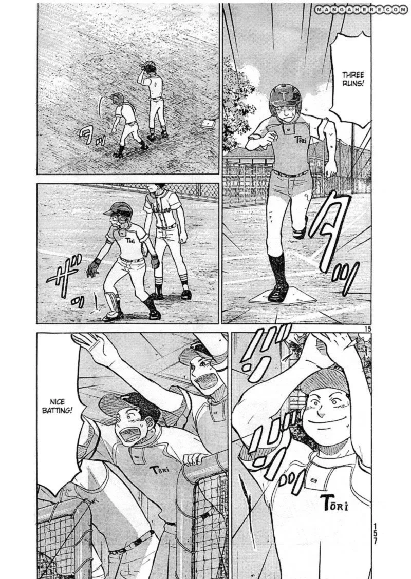 Ookiku Furikabutte Chapter 83 page 15