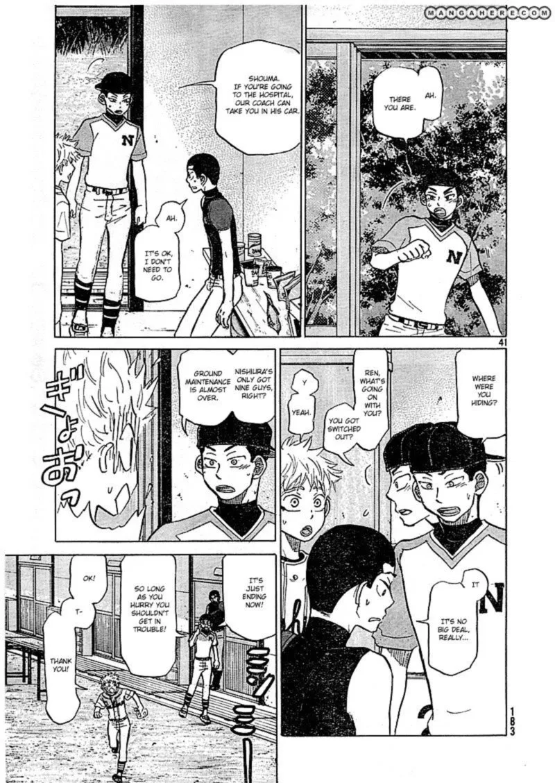 Ookiku Furikabutte Chapter 83 page 41
