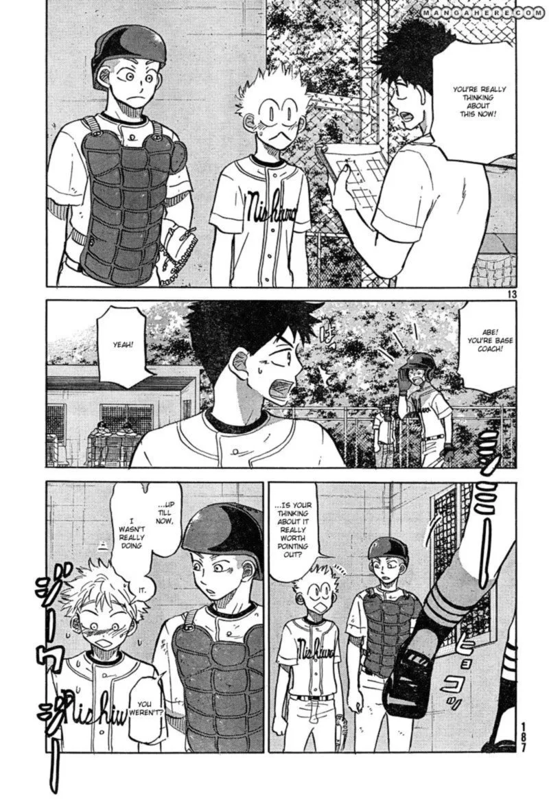 Ookiku Furikabutte Chapter 84 page 13