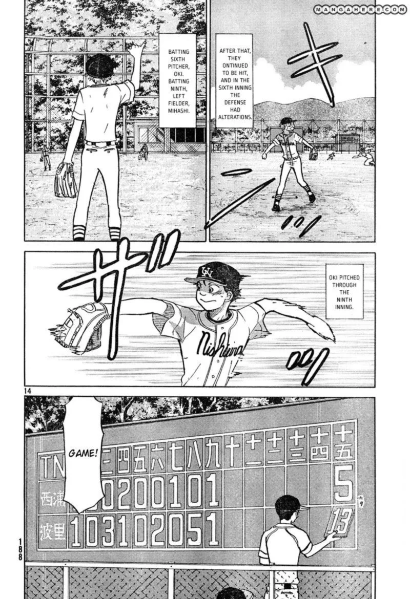 Ookiku Furikabutte Chapter 84 page 14
