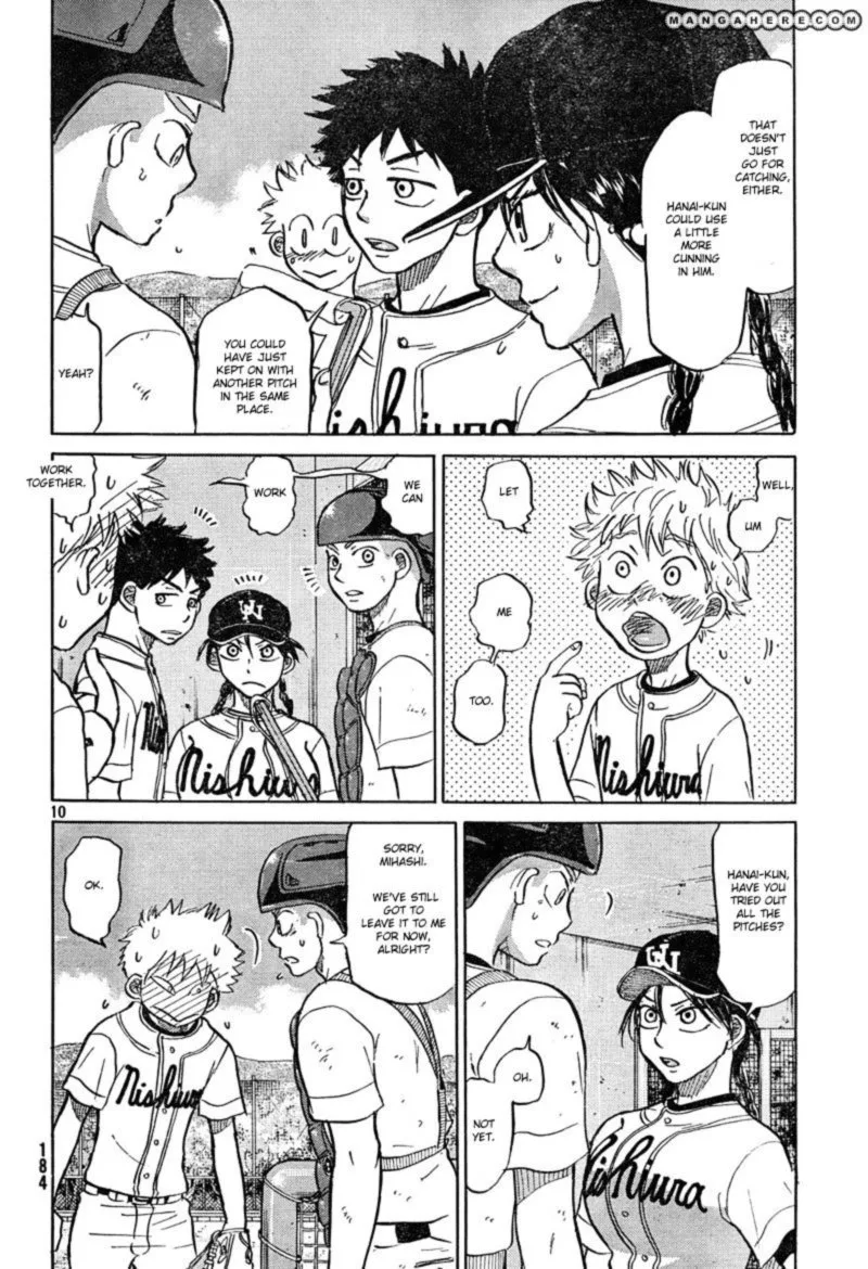 Ookiku Furikabutte Chapter 84 page 10