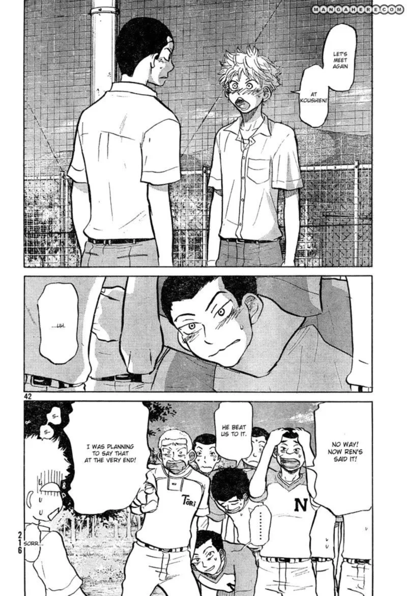 Ookiku Furikabutte Chapter 84 page 42