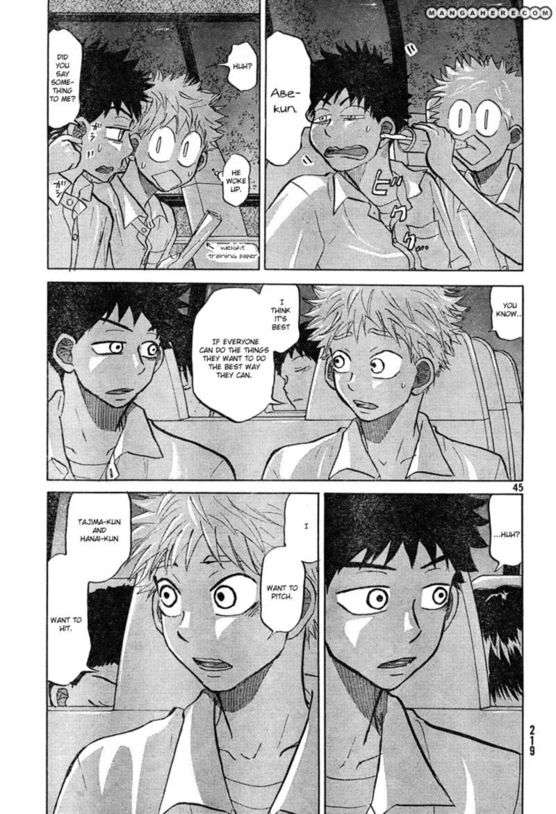 Ookiku Furikabutte Chapter 84 page 45