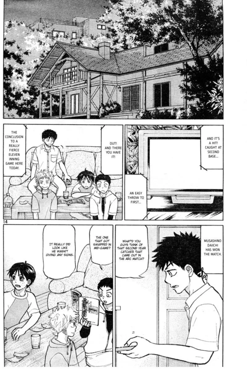 Ookiku Furikabutte Chapter 86 page 14