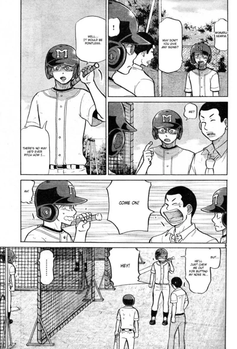 Ookiku Furikabutte Chapter 86 page 9