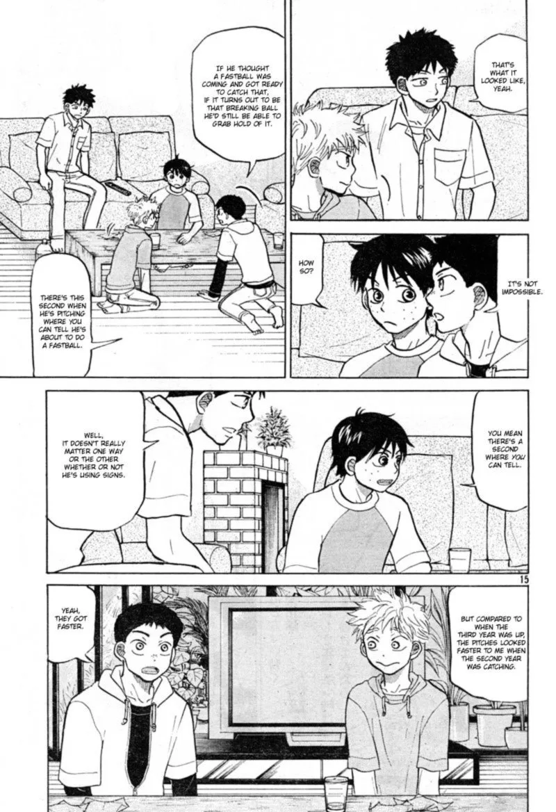 Ookiku Furikabutte Chapter 86 page 15