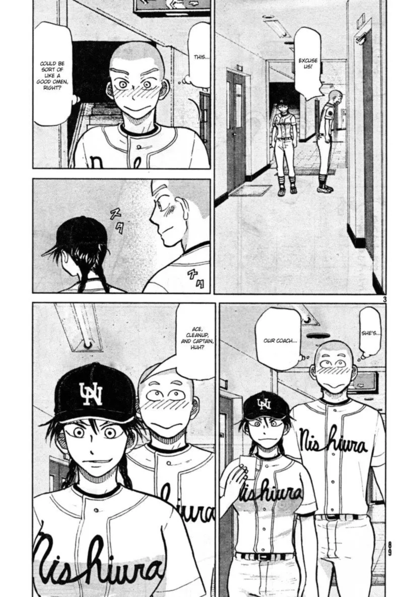 Ookiku Furikabutte Chapter 87 page 3