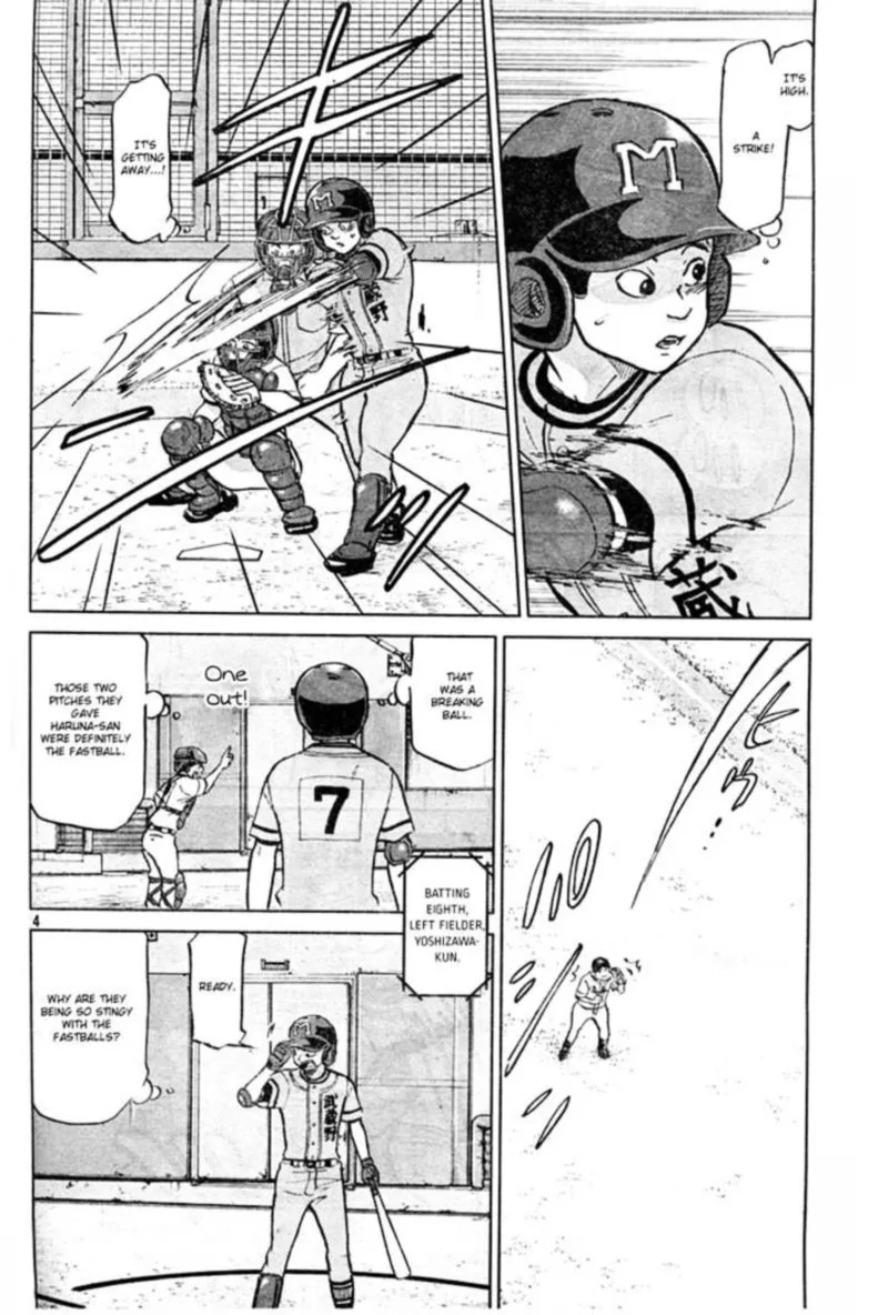 Ookiku Furikabutte Chapter 91 page 4