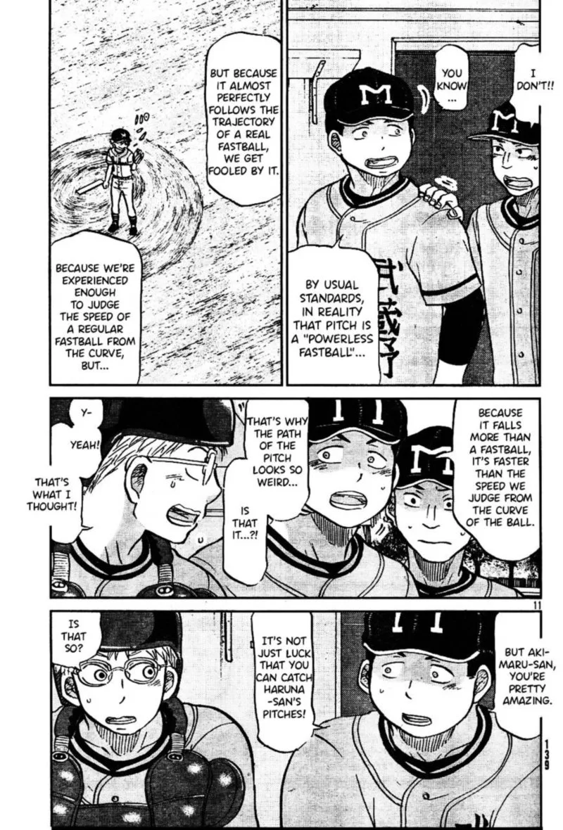 Ookiku Furikabutte Chapter 95 page 11