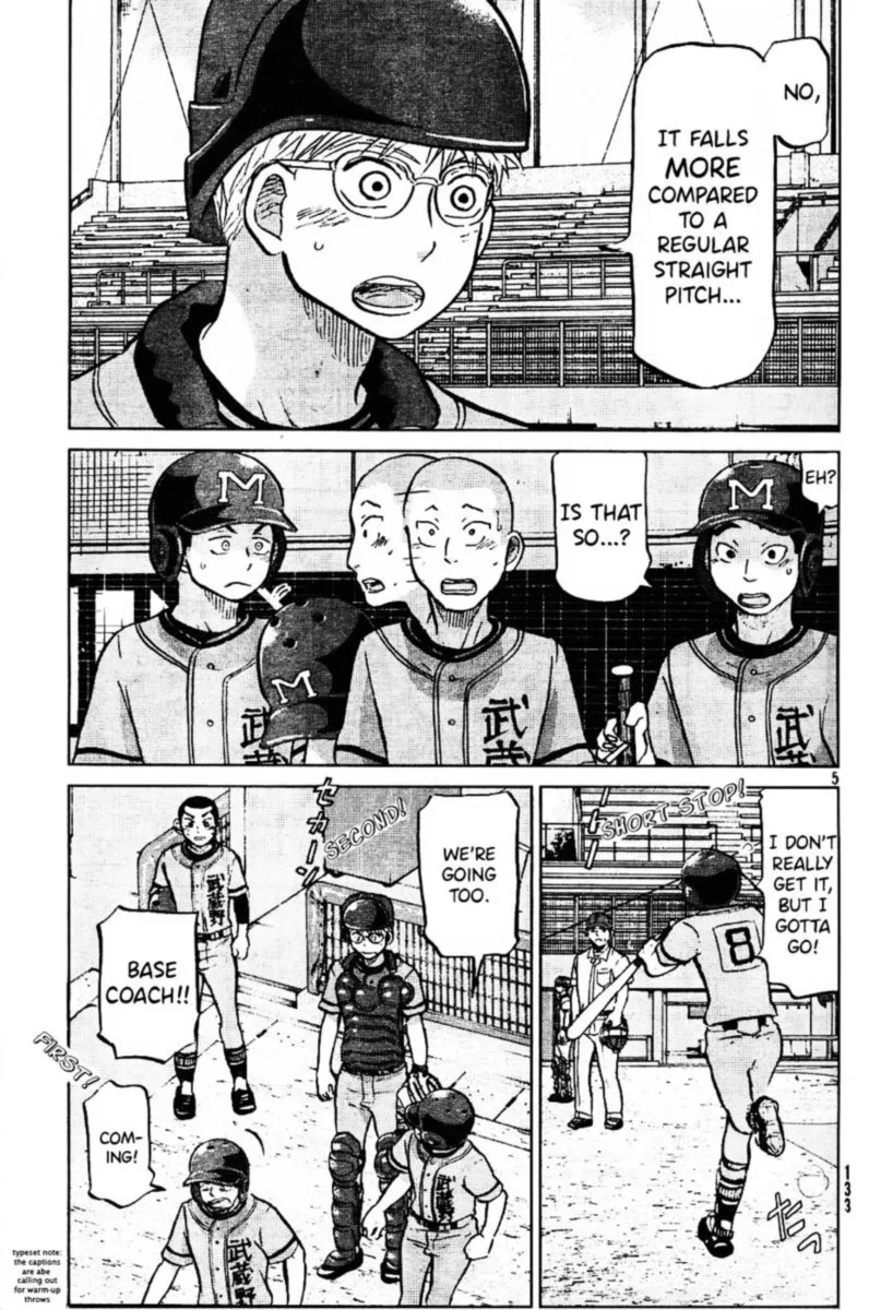 Ookiku Furikabutte Chapter 95 page 5