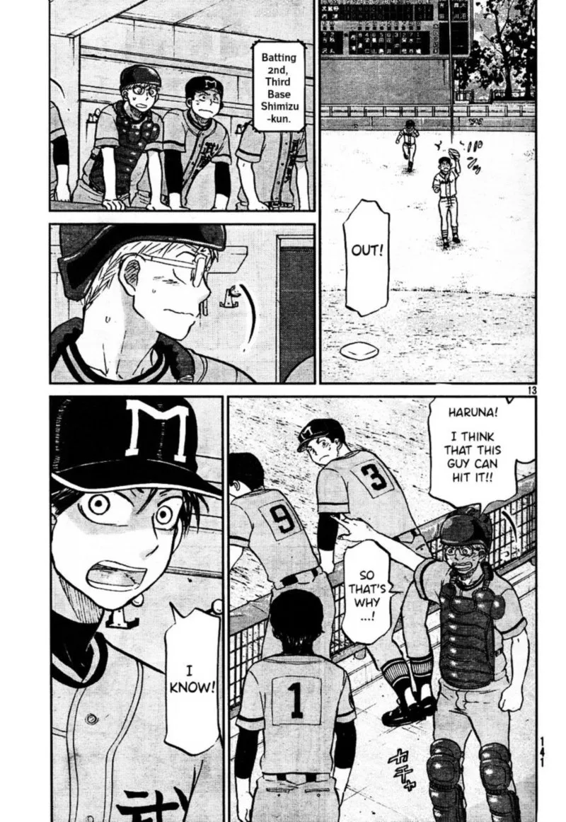 Ookiku Furikabutte Chapter 95 page 13