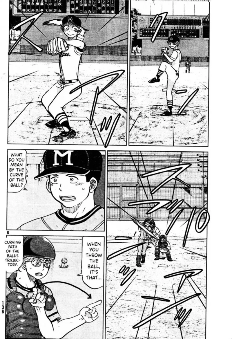 Ookiku Furikabutte Chapter 95 page 8