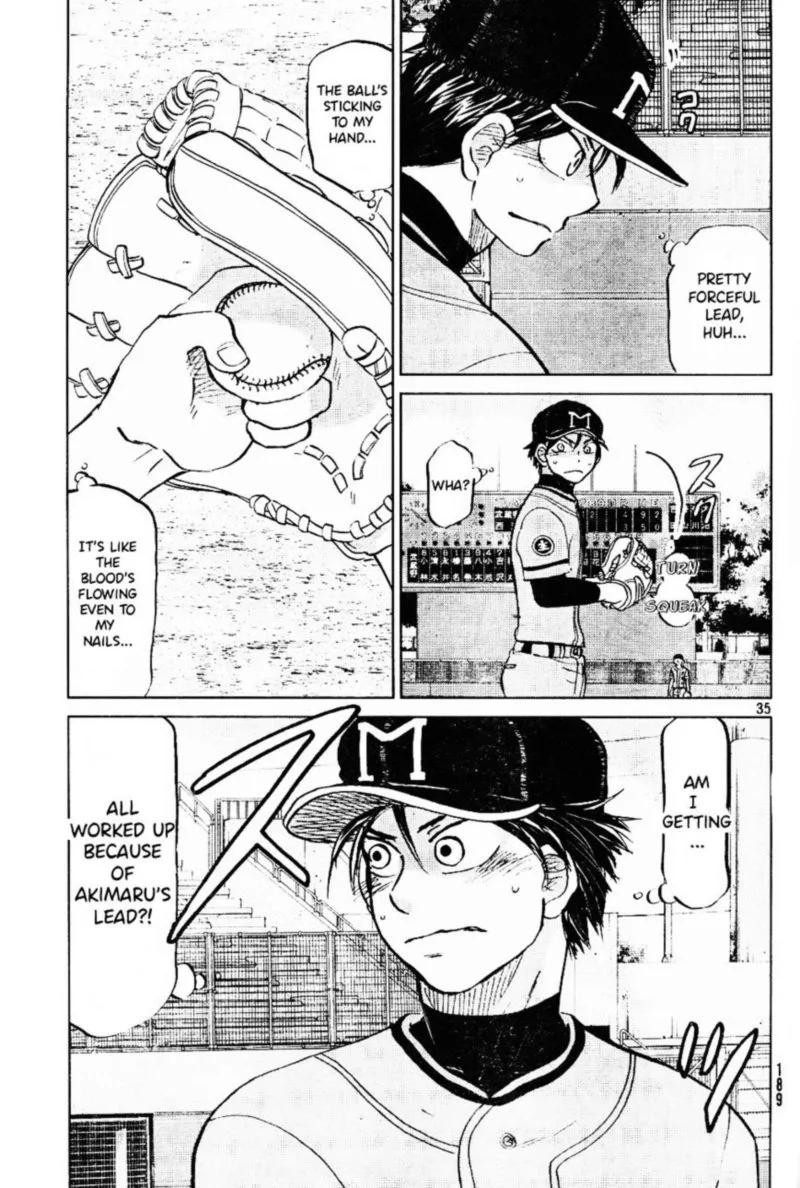 Ookiku Furikabutte Chapter 96 page 35