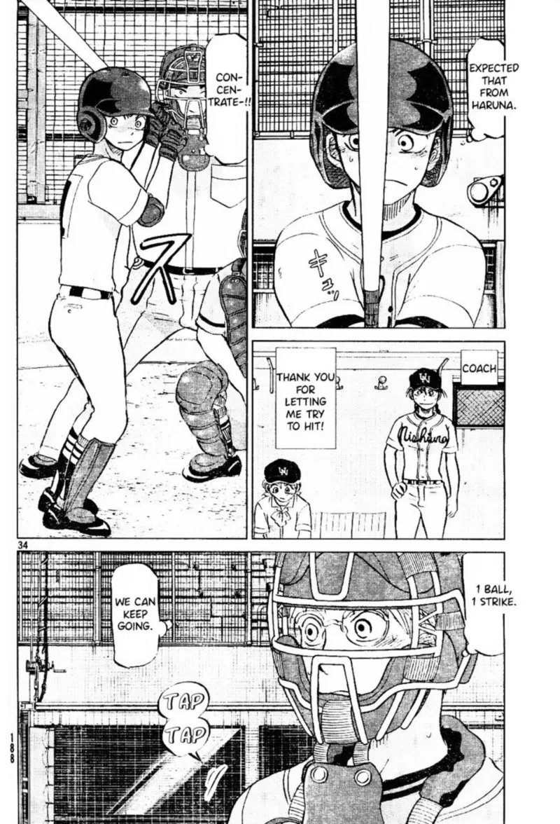 Ookiku Furikabutte Chapter 96 page 34