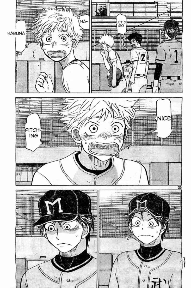 Ookiku Furikabutte Chapter 98 page 35