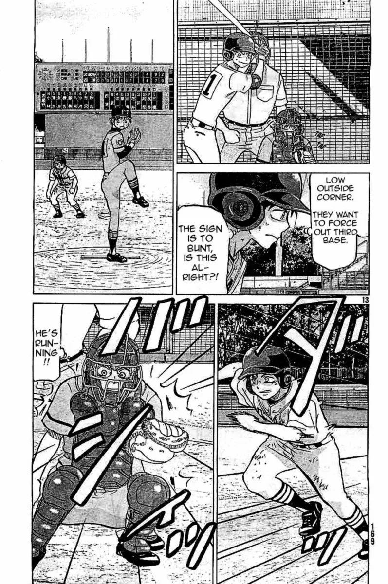Ookiku Furikabutte Chapter 98 page 13